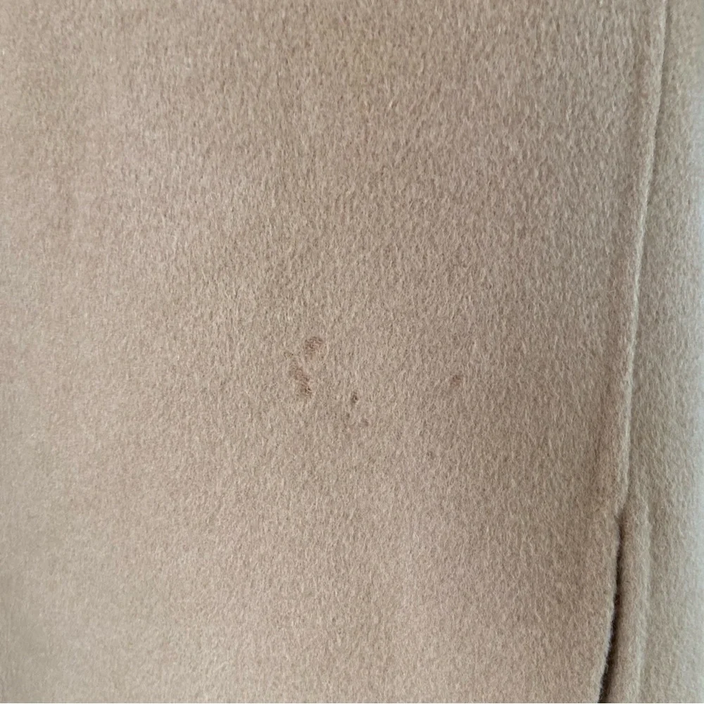 Flawed Gem Toteme Signature wool cashmere blend coat in Camel, womens small - Picture 8 of 16